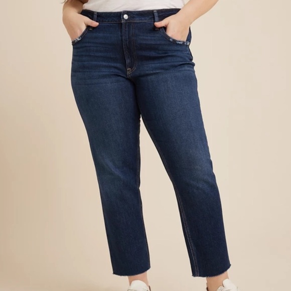 EUC Maurices Cheeky Taper Ankle High Rise Original Fit size 16W - Picture 1 of 12